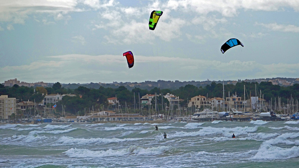 Kitesurfen im Winter