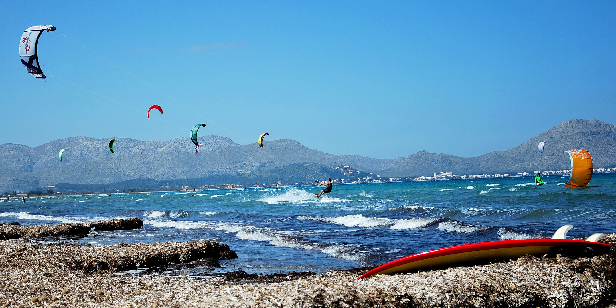 Kitesurfen in Alcudia/Mallorca