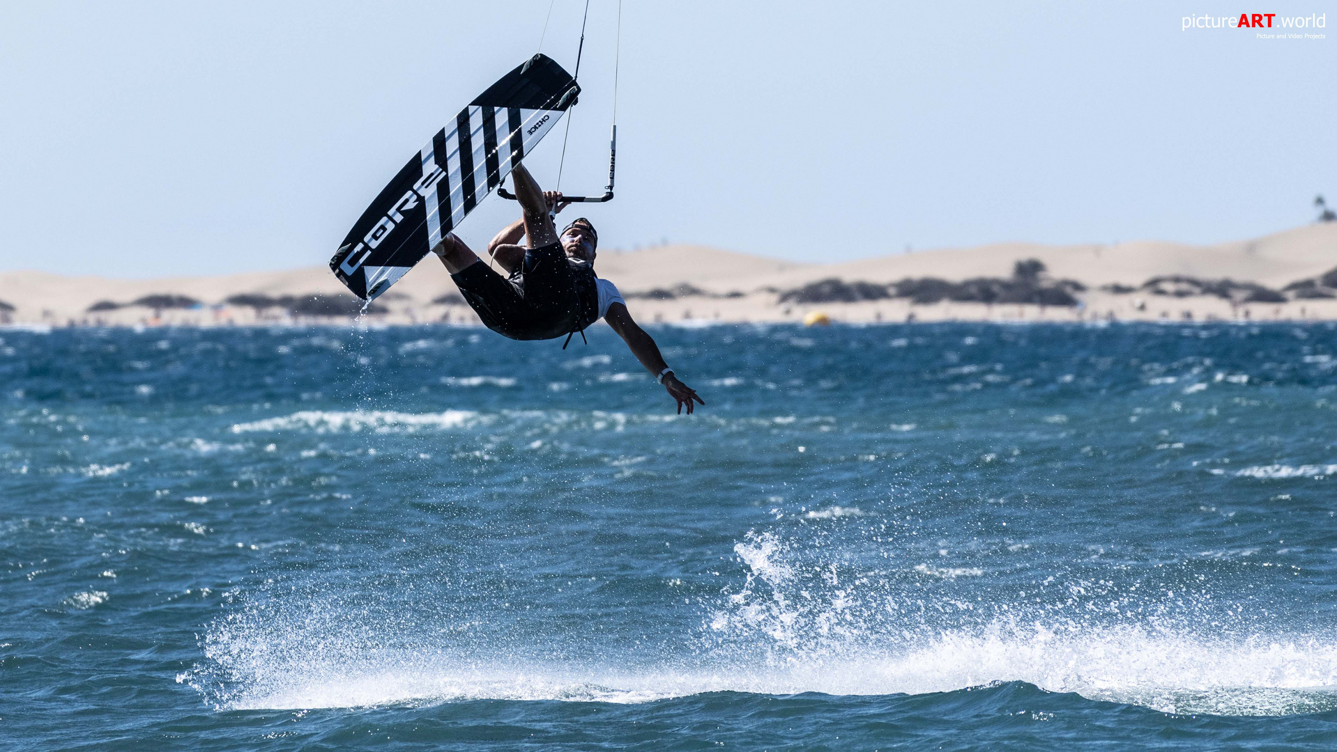 Kitesurfen mit Mike