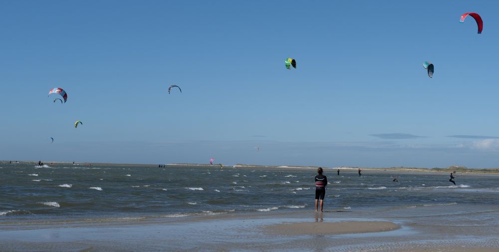 Kitesurfen? Oder nur beobachten?