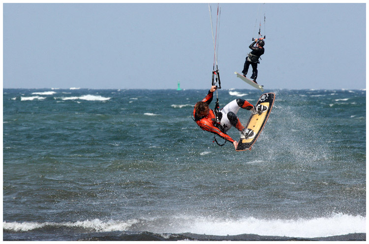 Kitesurfen vor Fehmarn