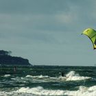 Kitesurfen vor Warnemünde