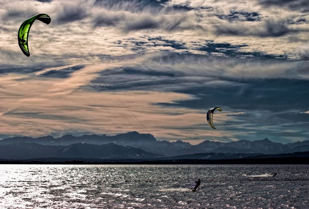 Kitesurfer