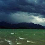 Kitesurfer am Chiemsee