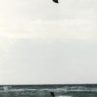 Kitesurfer am Westerländer Strand