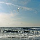 Kitesurfer am Weststrand