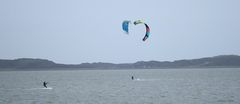 Kitesurfer auf Sylt