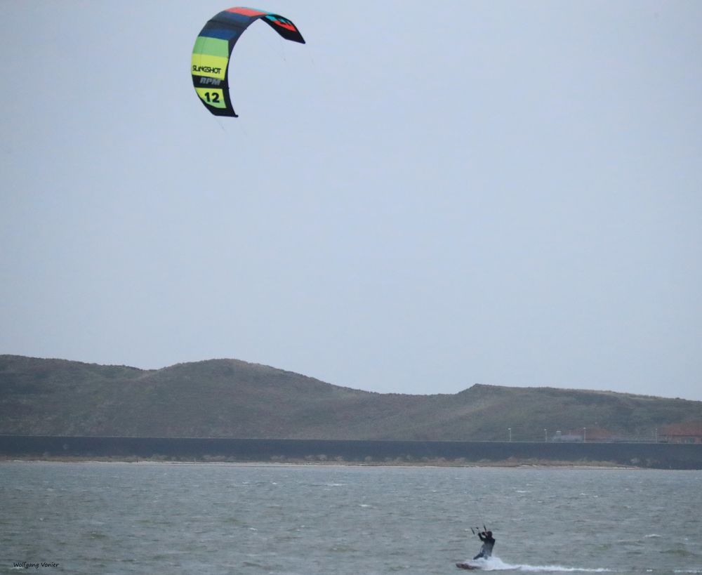 Kitesurfer auf Sylt