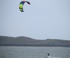 Kitesurfer auf Sylt