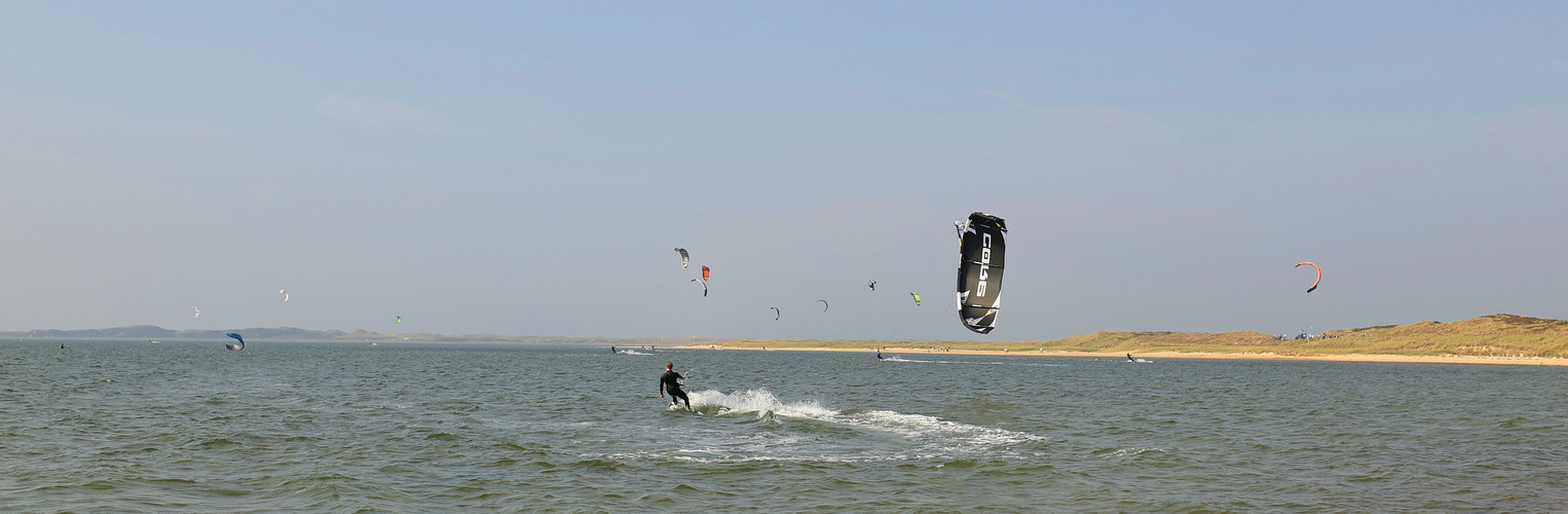 Kitesurfer auf Sylt