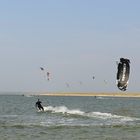 Kitesurfer auf Sylt