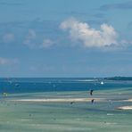 Kitesurfer bei Laboe ..