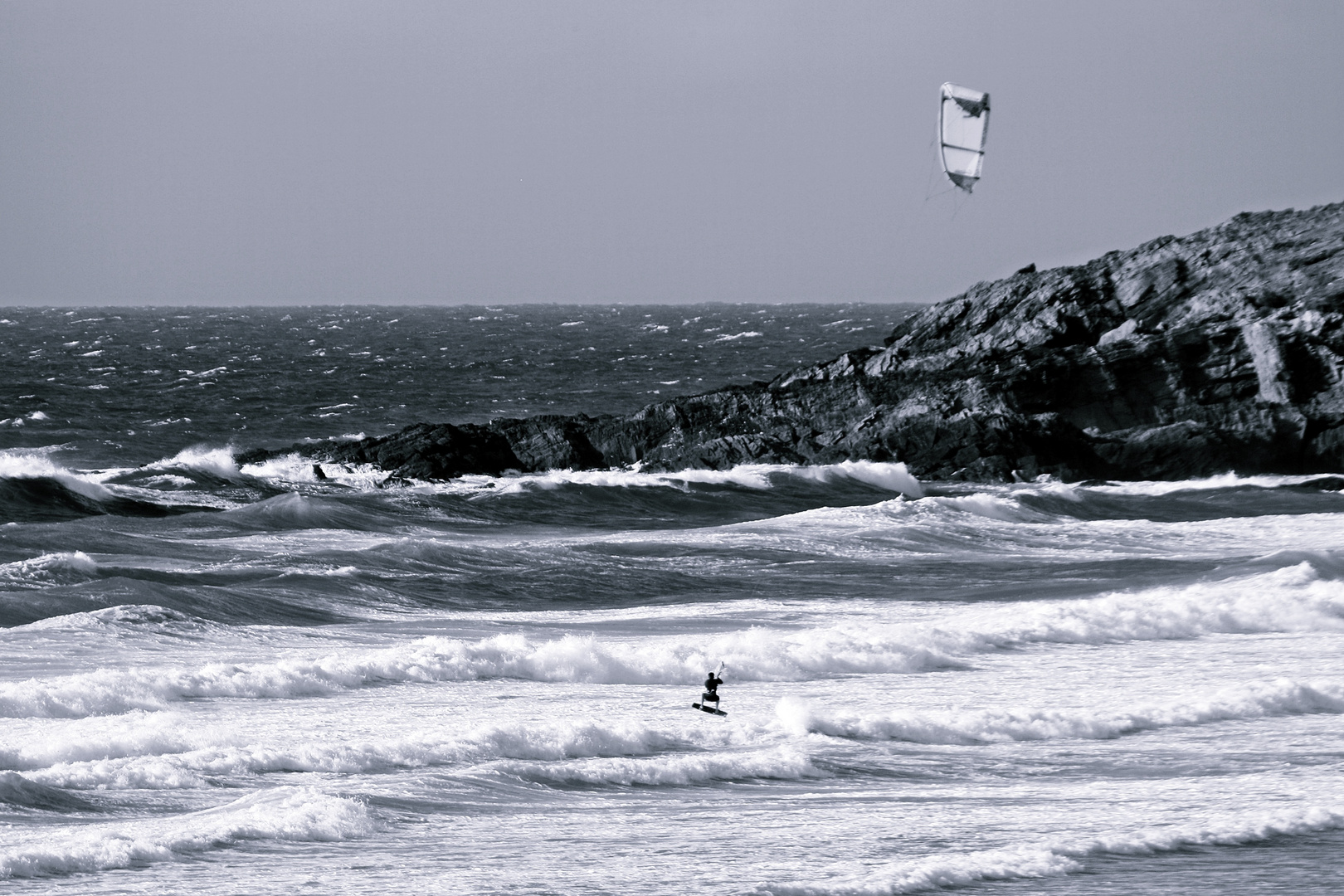 Kitesurfer bei Newquay