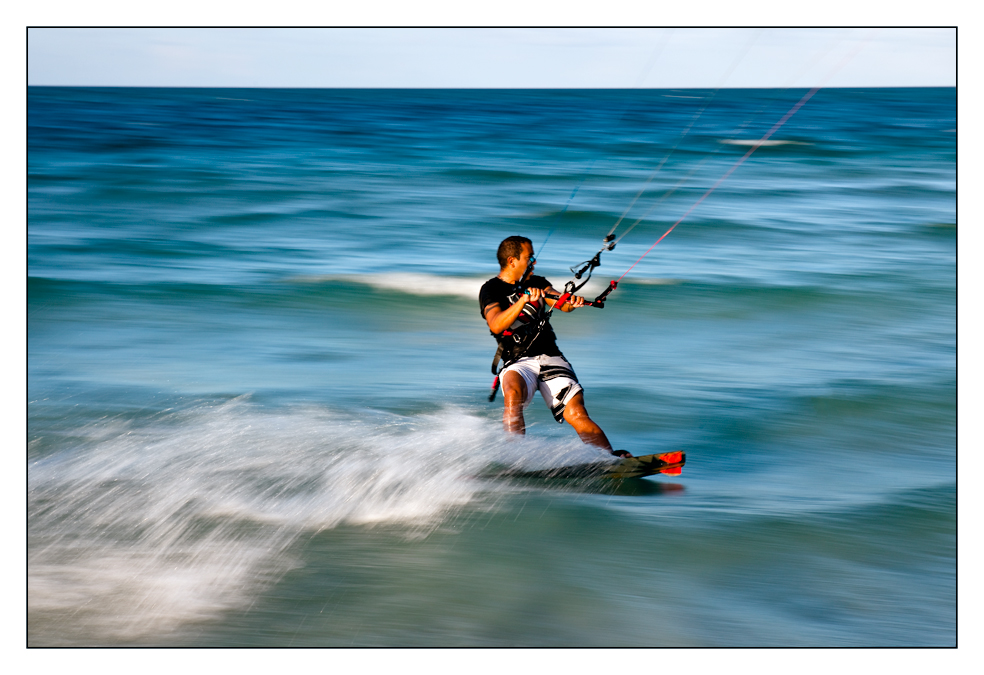 Kitesurfer bei Varadero/Kuba