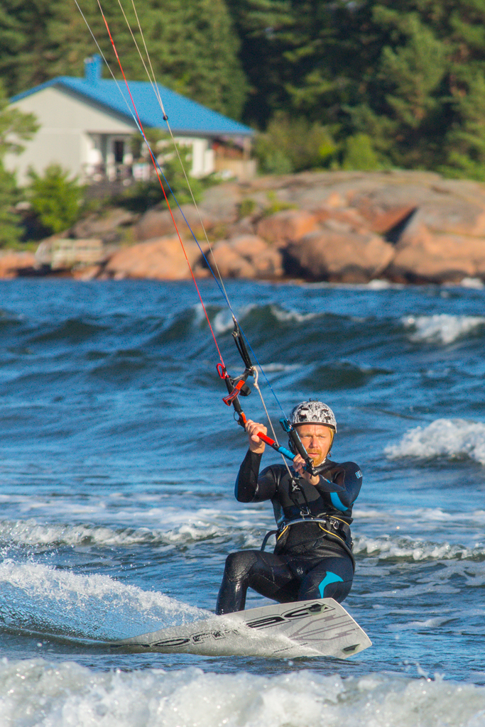 Kitesurfer Degersand