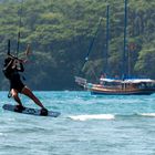 Kitesurfer in Aktion 1