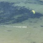 Kitesurfer in der Kieler Bucht - Deutschland, Schleswig-Holstein