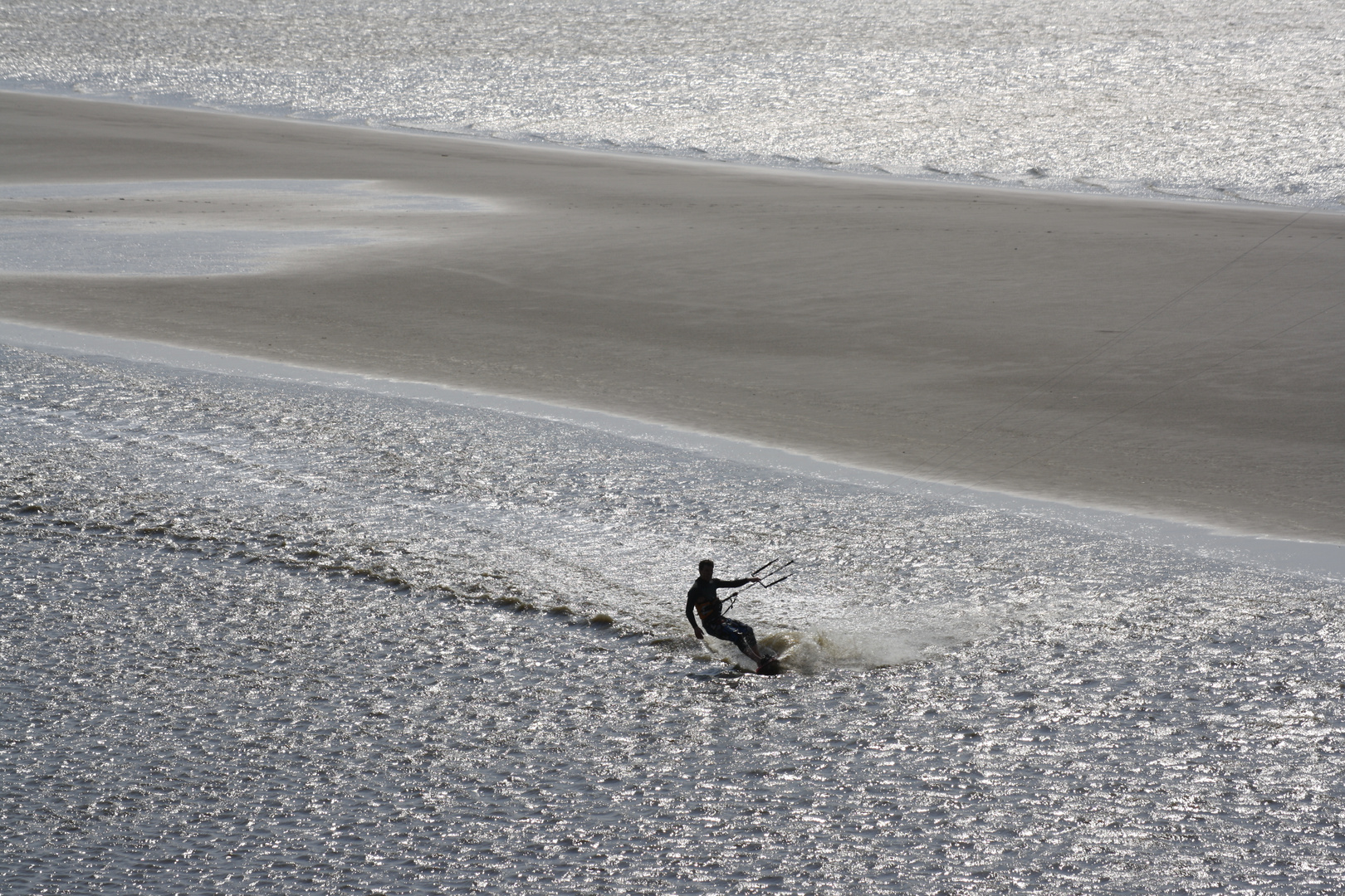 Kitesurfer in St.Peter Ording