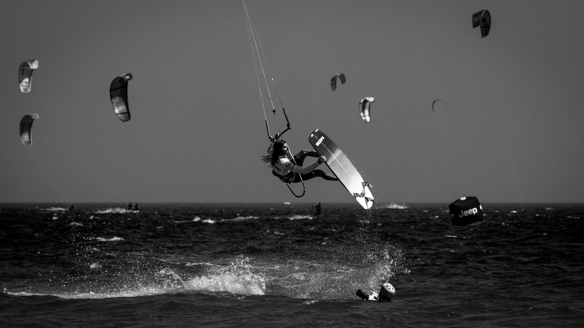 Kitesurfer in SW