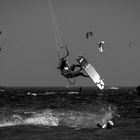 Kitesurfer in SW