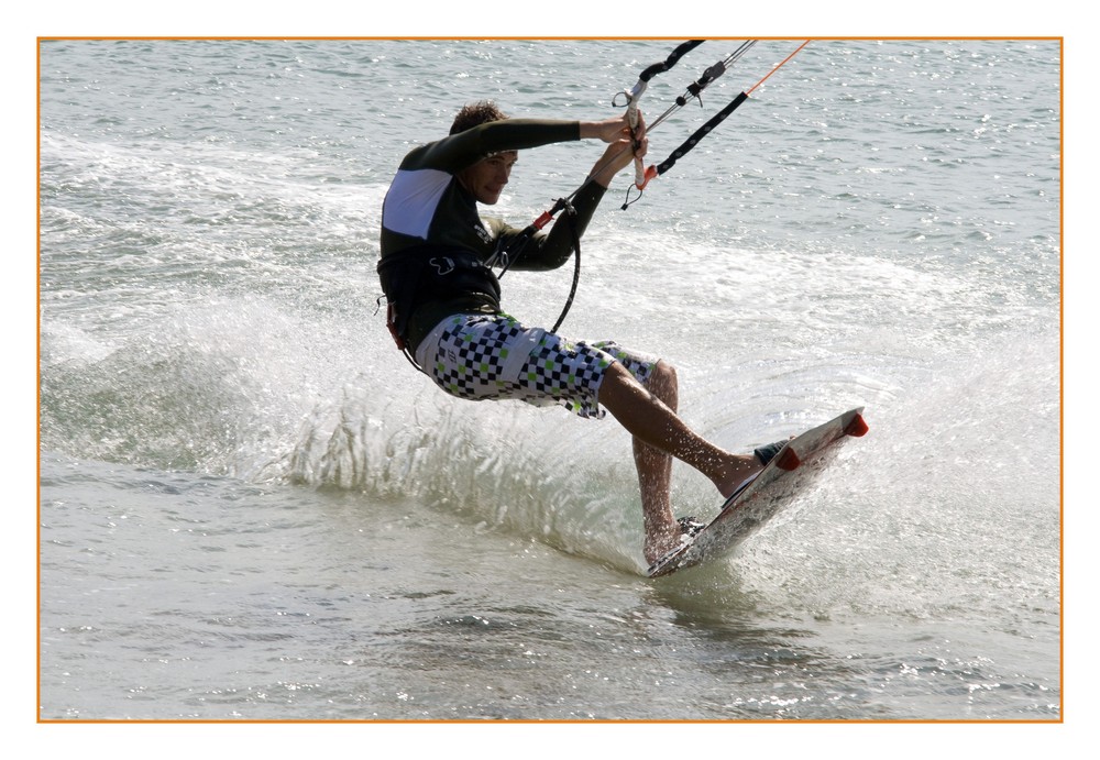 Kitesurfer in Tarifa