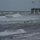 kitesurfer kennen kein schlechtes Wetter