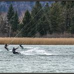 Kitesurfer unter sich