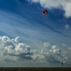 Kitesurfer vor Ameland