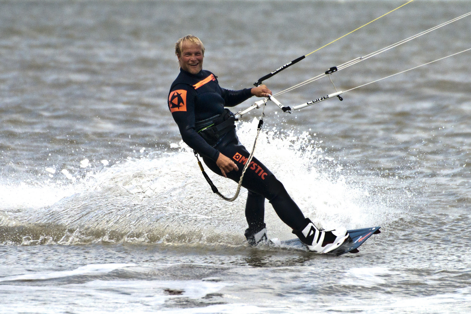 Kitesurfer vor Borkum