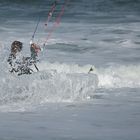 Kitesurfer vor Sylt