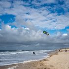 Kitesurfer vor Westerland