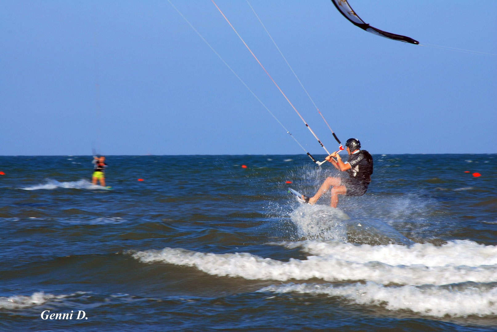 Kitesurfing