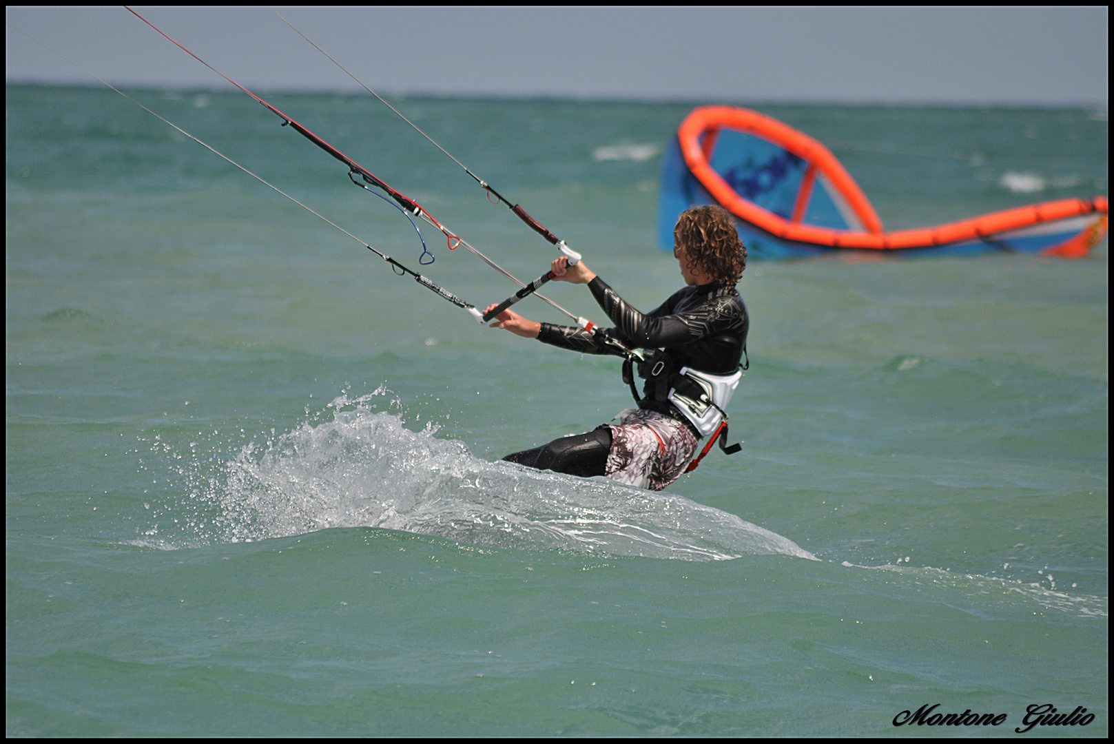 Kitesurfing