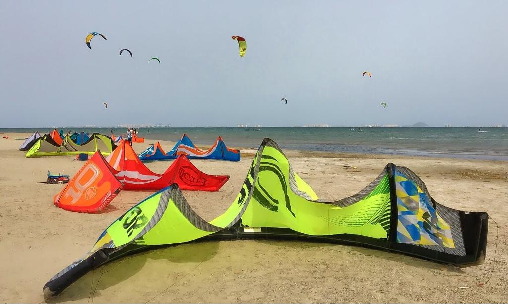 Kitesurfing am Mar Menor