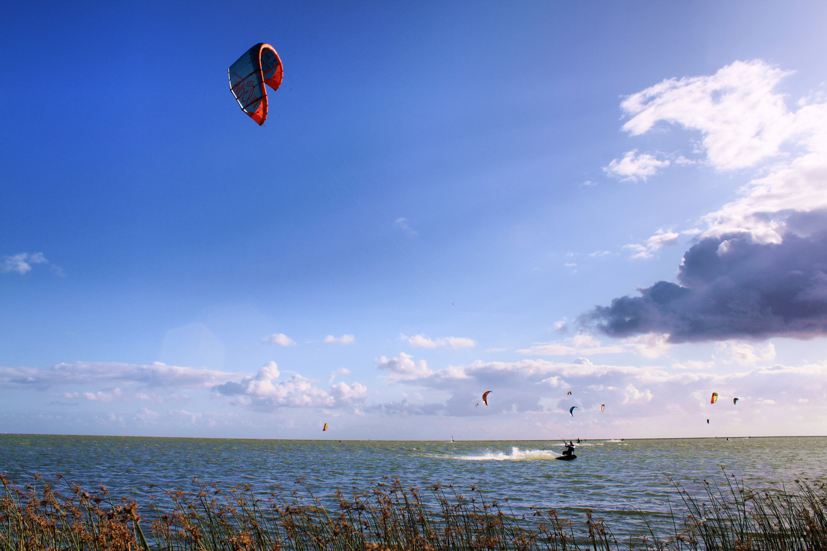 Kitesurfing Ijsselmeer