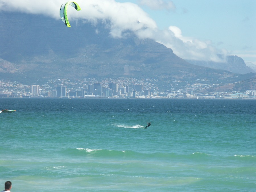 Kitesurfing in Capetown
