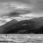 Kitesurfing sul lago