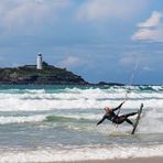 [ Kitesurfing@Godrevy Island ]