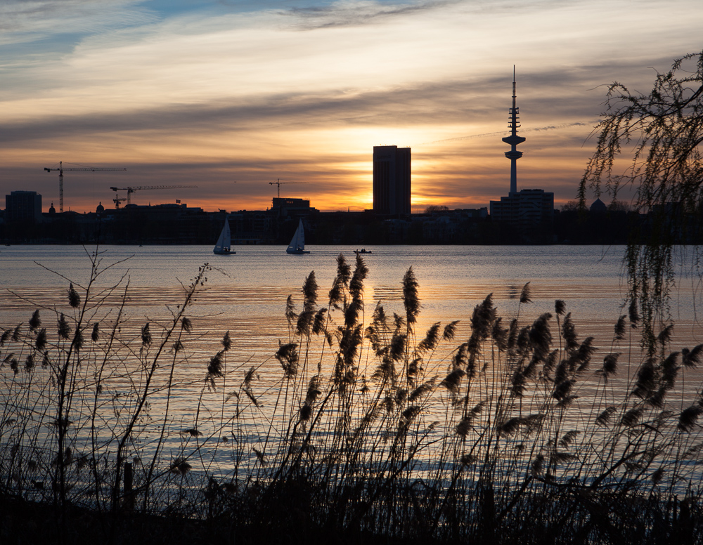 Kitsch über der Alster