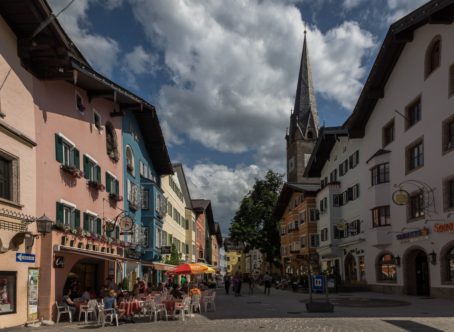 Kitzbüheler Stadtansichten