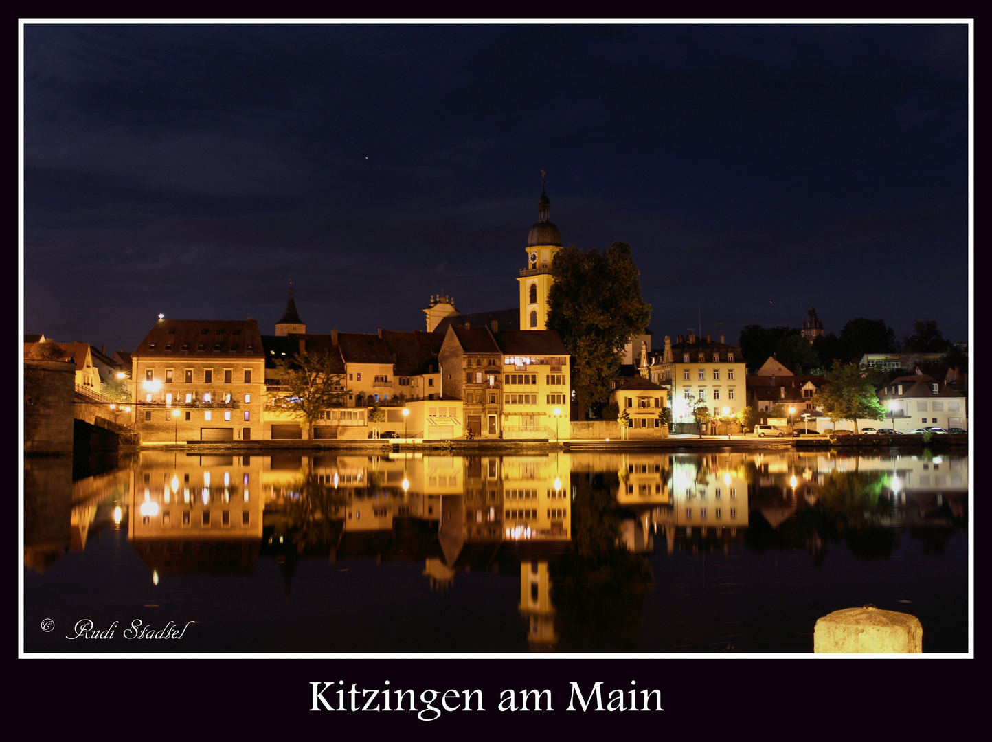 Kitzingen bei Nacht