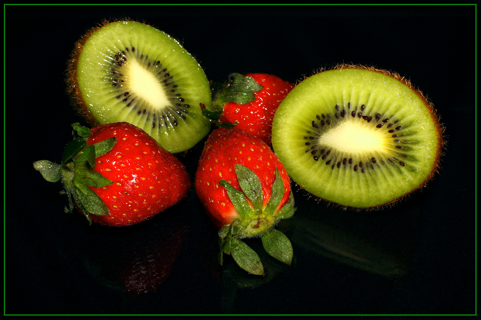Kiwi Erdbeeren