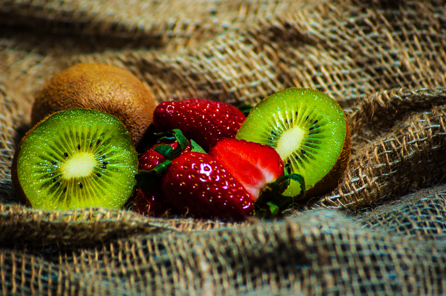 Kiwi meets Erdbeere