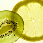 Kiwi mit Zitrone