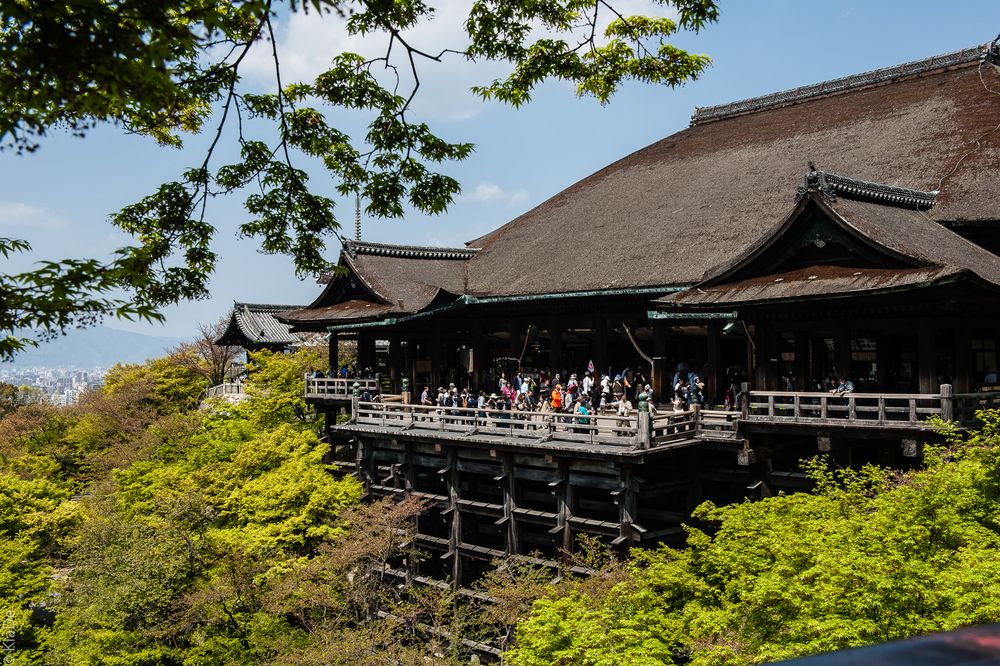Kiyomizu-dera - Postkarten-idylisch
