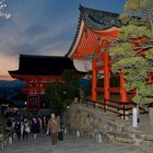 Kiyomizu-dera Temple by night