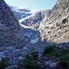 Kjenndals-Gletscher am 10. Juni 2007.