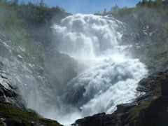 Kjosfossen-Wasserfall.