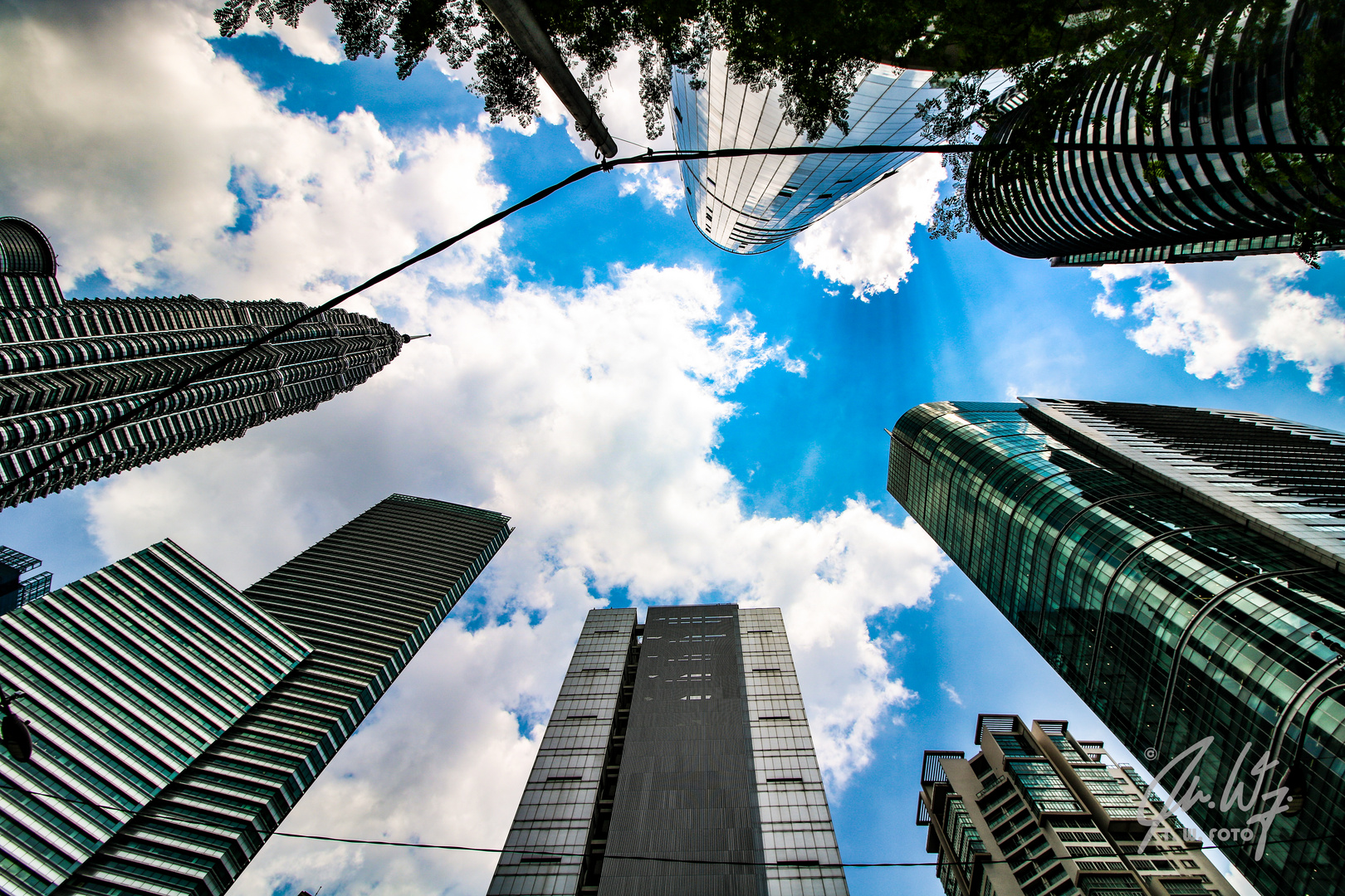 KL Skyline Foto & Bild | wolken, glas, skyline Bilder auf fotocommunity