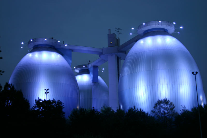 Kläranlage der Emscher-Genossenschaft in Bottrop